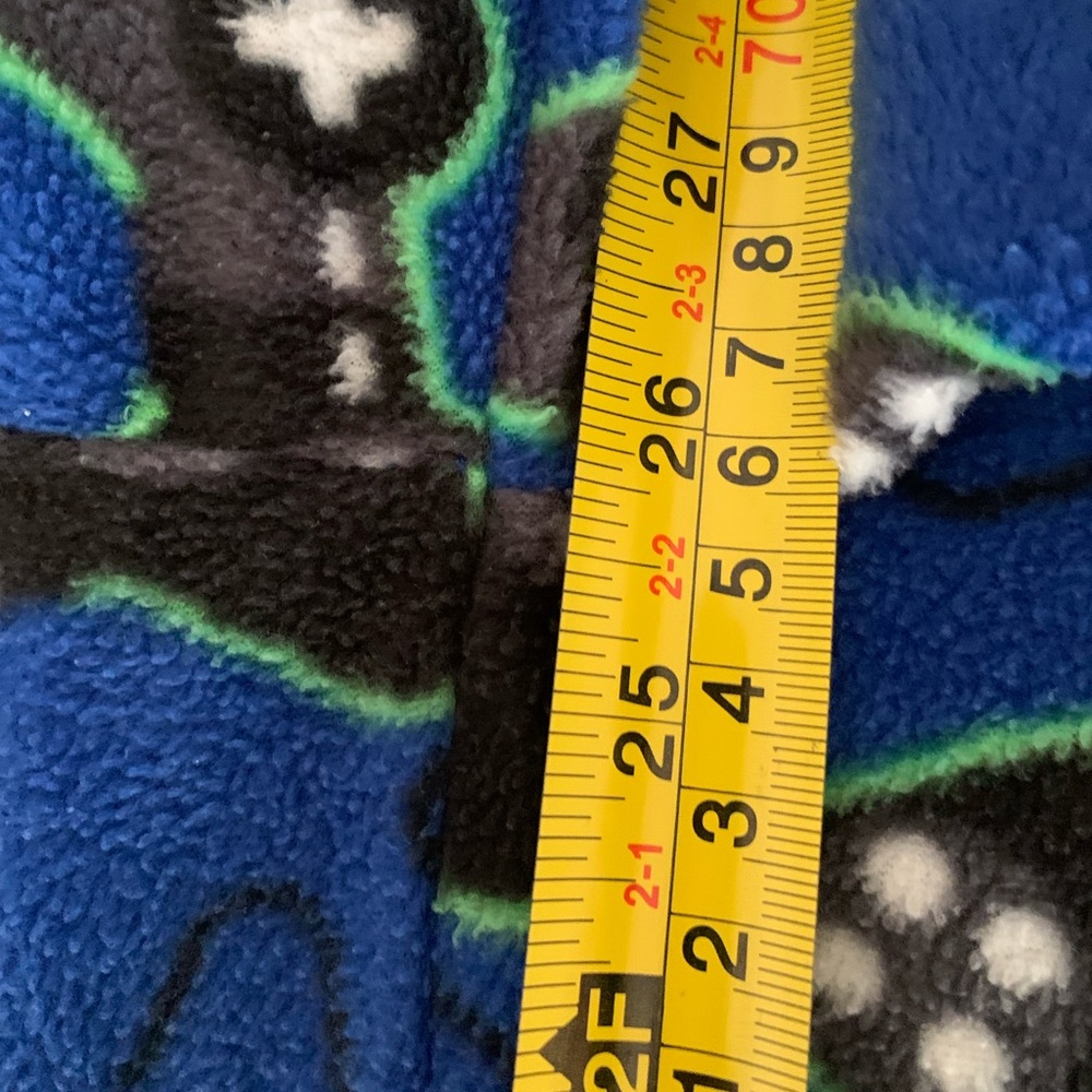 Boys Gaming Controls Fleece Pajama Pants Faded Glory Bottoms Blue Size XL 14-16 - Picture 8 of 9